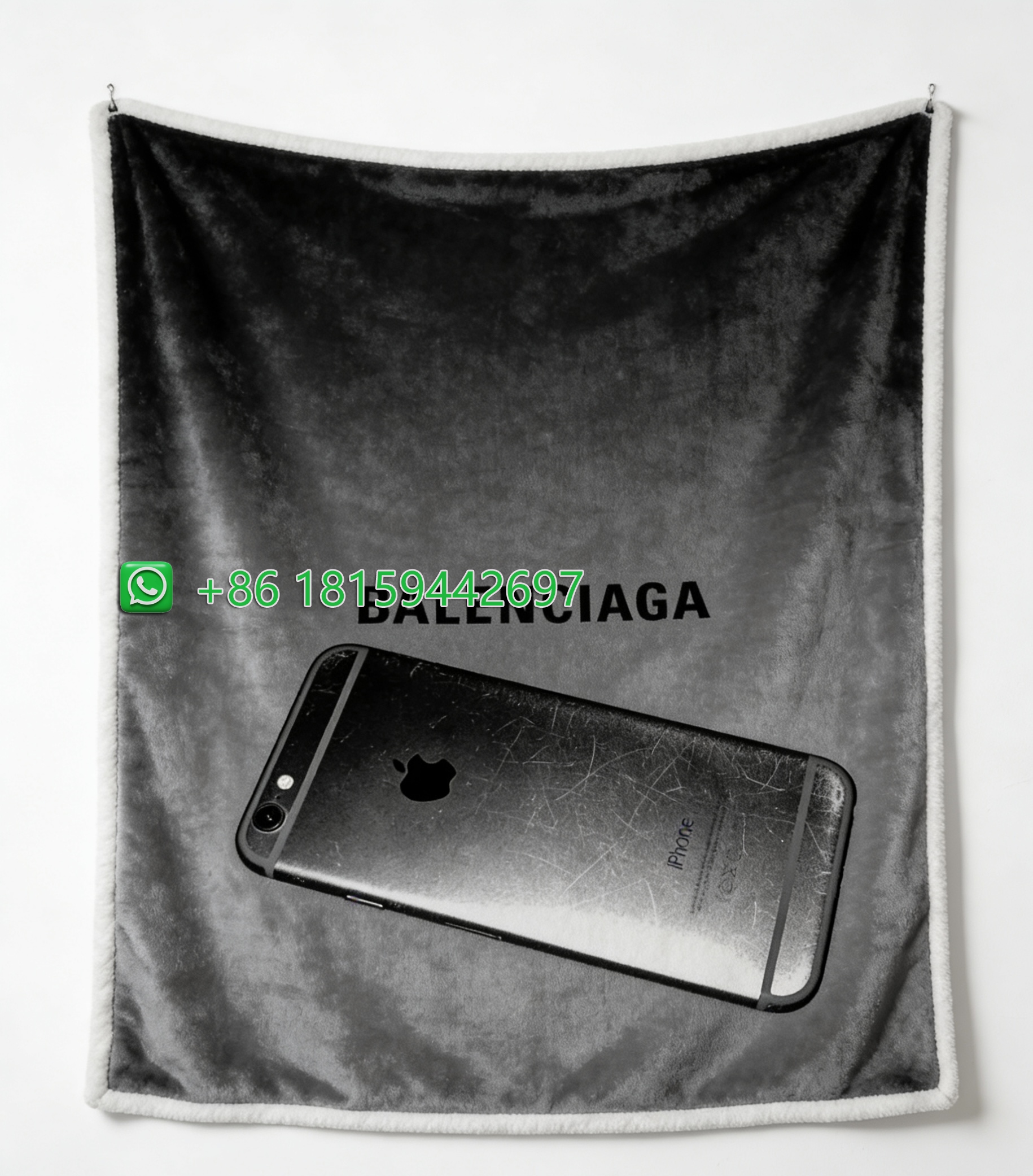 Balenciaga Throw Blankets